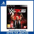Игра WWE 2K16 PS3 Английский язык Диск на PlayStation 3
