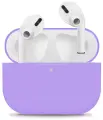 Силиконовый чехол для Apple AirPods Pro / Защитный кейс для Аирподс Про / Фиолетовый