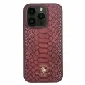 Чехол Santa Barbara Polo & Racquet Club Knight для смартфона Apple iPhone 15 Pro, красный