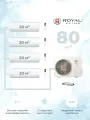 Мульти сплит система Royal Clima Multi Gamma Gloria 4TFM-32HN/OUT + 4*RCI-GLD07HN