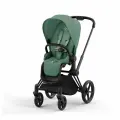 Cybex Priam IV Коляска прогулочная, шасси IV Matt Black/Leaf Green