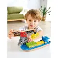 Игровой набор Hape Грузовой корабль и подъемный кран E3792_HP