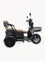 Электрический трицикл 3х-местный 1000w 48v 25Ah черный, планшет