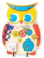Деревянный Бизиборд Бизи-Сова БЗ-004
