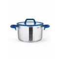Кастрюля с крышкой LR02-794/6,2 литра/для всех видов плит