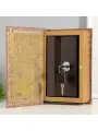Деревянный сейф-книга 'Письмо во Францию'