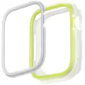 Чехол Uniq Moduo interchangable case для Apple Watch 4/5/6/SE/7/8 40/41 мм, цвет Лимонный/белый