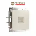 Встраиваемая розетка Ethernet RJ-45 Werkel W1181062 айвори матовый IP20