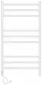 Полотенцесушитель электрический Laris Астор ЧК9 350х700 Белый Муар Левое подключение 73207769