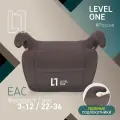 Бустер детский Еду-Еду KS 311, гр. III от 22 до 36 кг, серия Level One, графит