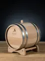 Бочка дубовая 10л для самогона Казбек из - под хереса ПХ