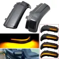 2 шт. динамический светодиодный указатель поворота, зеркальный индикатор, мигалка для Mitsubishi Pajero V73 V77 V93 V97 2006-2019