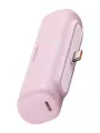 Внешний компактный аккумулятор Baseus Type-C на 4900mAh 20W - pink