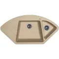 Кухонная мойка Florentina Веста-1005 20.285. E1005.107 Песочная