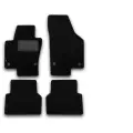 Комплект ковриков в салон KLEVER 02512101210kh для Volkswagen Tiguan 2007-2016 г., 4 шт. черный 4