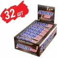 Шоколадный батончик Snickers Super, 32 шт по 80 г