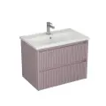 Тумба Veneciana ALTERNO 70 под умывальник Mario 70, пудровый матовый