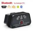 Vgate Icar2 Bluetooth-совместимый/Wifi OBD2 диагностический инструмент ELM327 OBD2 сканер Mini ELM 327 WiFi для Android/IOS/PC считыватель кодов Bluetooth Black