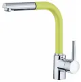 Teka Однорычажный смеситель для кухни Teka Ares 23938120FY желтый, с выдвижным изливом