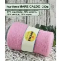 Пряжа Кид-Мохер MARE CALDO 37% кид-мохер, 15% шерсть, 30%/18%, 100гр./1300мет. цв. 919 камелия (вес 250гр.)