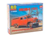 1671 AVD Models Пожарная автоцистерна ПМЗМ-3 (151) (1:43)