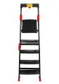 Стремянка ZALGER Perilla, складная, сталь/пластик, рабочая высота 308 см, 5 ступеней