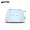 Тостер SMEG TSF01, 950Вт, 2 тоста, голубой, 19 см x 19,5 см x 31 см