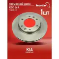 Тормозной диск Kortex для Kia Carnival 06- перед. вент. (d-300mm) OEM 517124D000, 517124D200, DF4924S, KD0469