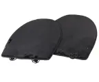 Накидка на сиденье мех искусственный без спинки черная 2шт. Antislip Seat PREMIER