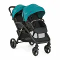 Коляска прогулочная детская для погодок Joie Evalite Duo, легкая коляска, всесезонная, Capri