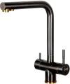 Смеситель для кухни ZORG Inox (SZR-7039 BR/GRAFIT) Графит