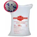 Наполнитель силикагелевый колотый с синими гранулами в мешке Кошки-Матрешки, 20 кг./50 л, крупный
