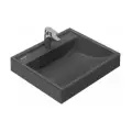 Раковина Aquaton Рейн 60 1A72103KRW210 на стиральную машину Графит искусственный камень
