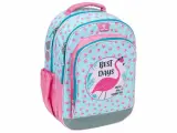 Рюкзак школьный Belmil Speedy 338-35/9 Girl Flamingo & Macarons Sp 41х26х18 см мягкий