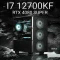 OXYGEN Intel Core i7 12700KF, RTX 4080 Super 16GB, DDR5 64GB, SSD 1000GB Черный