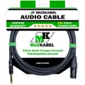 Аудио кабель MUZKABEL BXSMK5S - 2 метра, XLR (папа) - JACK (стерео)