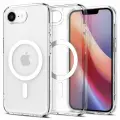 Чехол Spigen на iPhone 16e (ACS09145) Ultra Hybrid MagSafe / Спиген чехол для Айфон 16е Матовый белый