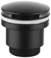 Донный клапан Lemark LM8500BL универсальный, черный