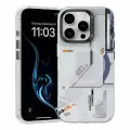 Чехол на iPhone 16 Pro Max с функцией MagSafe / Magnetic Mecha Series Protective Case / Белый / Benks