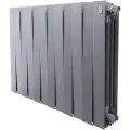 Радиатор биметаллический Royal Thermo PianoForte 500 /Silver Satin - 12 секц.