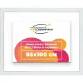 Рама багетная 85x100 для картин на холсте, пластиковая, без стекла и задника, ВсеПодрамники