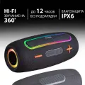 Колонка беспроводная музыкальная колонка Блютуз, 20Вт, портативная Bluetooth, TF, MicroSD, USB, TWS, черная