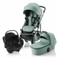 Детская коляска 3в1 Britax Römer Smile 5Z, цвет Jade Green / Baby-Safe Core (Зелёный)