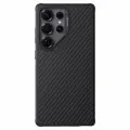 Чехол с MagSafe покрытый углеродным волокном от Nillkin для Samsung Galaxy S25 Ultra, серия Synthetic Fiber Pro Magnetic Case
