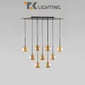 Подвесной светильник TK Lighting Estera 6149, G9, 9*8 Вт, цвет коричневый