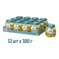 ФрутоНяня из груш, с 4 месяцев, стеклянная банка, 100 г, 12 шт.