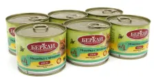 Консервы для кошек Беркли №4 индейка с лесными ягодами 6 шт по 200 гр