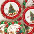 Тарелки сервировочные Новый Год, 27 см, 6 шт.