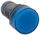 Лампа светосигнальная SB7 d22мм 230В AC син. моноблочная | код.SB7EV06MP | Systeme Electric (3шт.в упак.)