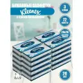 Бумажные салфетки для лица Kleenex, в синей коробке, 3 сл, 20х72 шт/уп